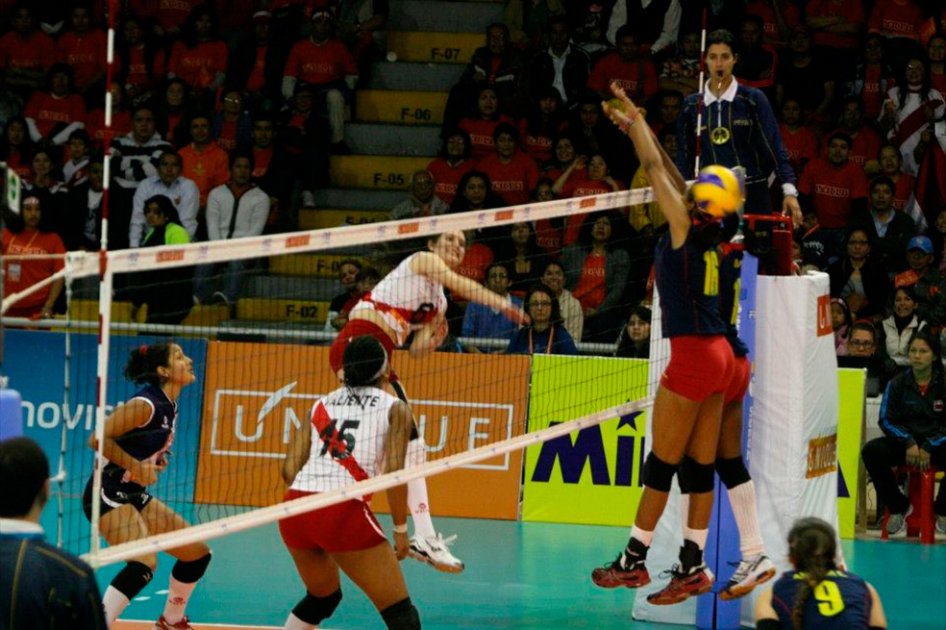 Colombia venció a Perú en Copa Panamericana de voleibol