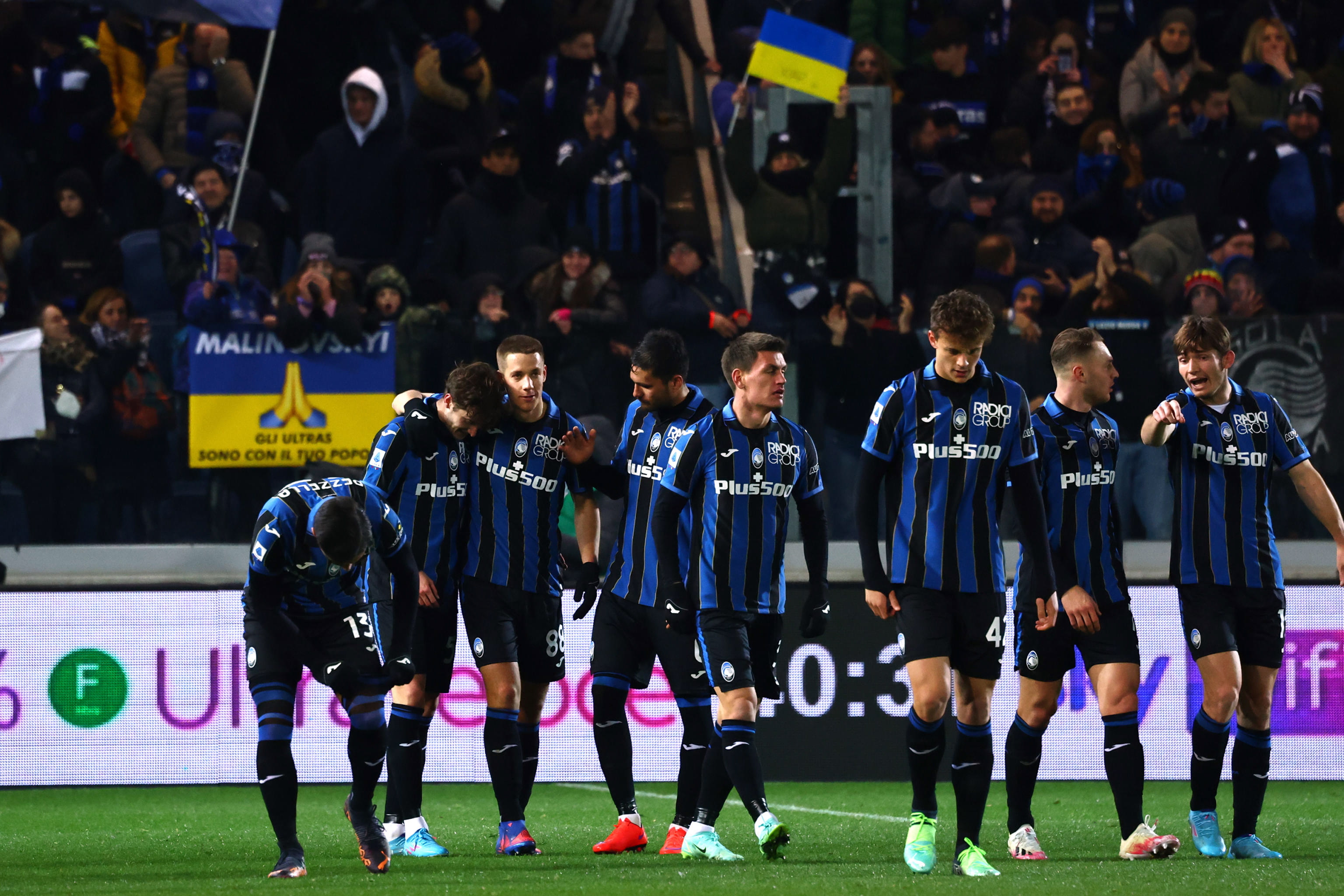 Sin Muriel y Zapata, Atalanta volvió a sumar tres puntos en la Serie A