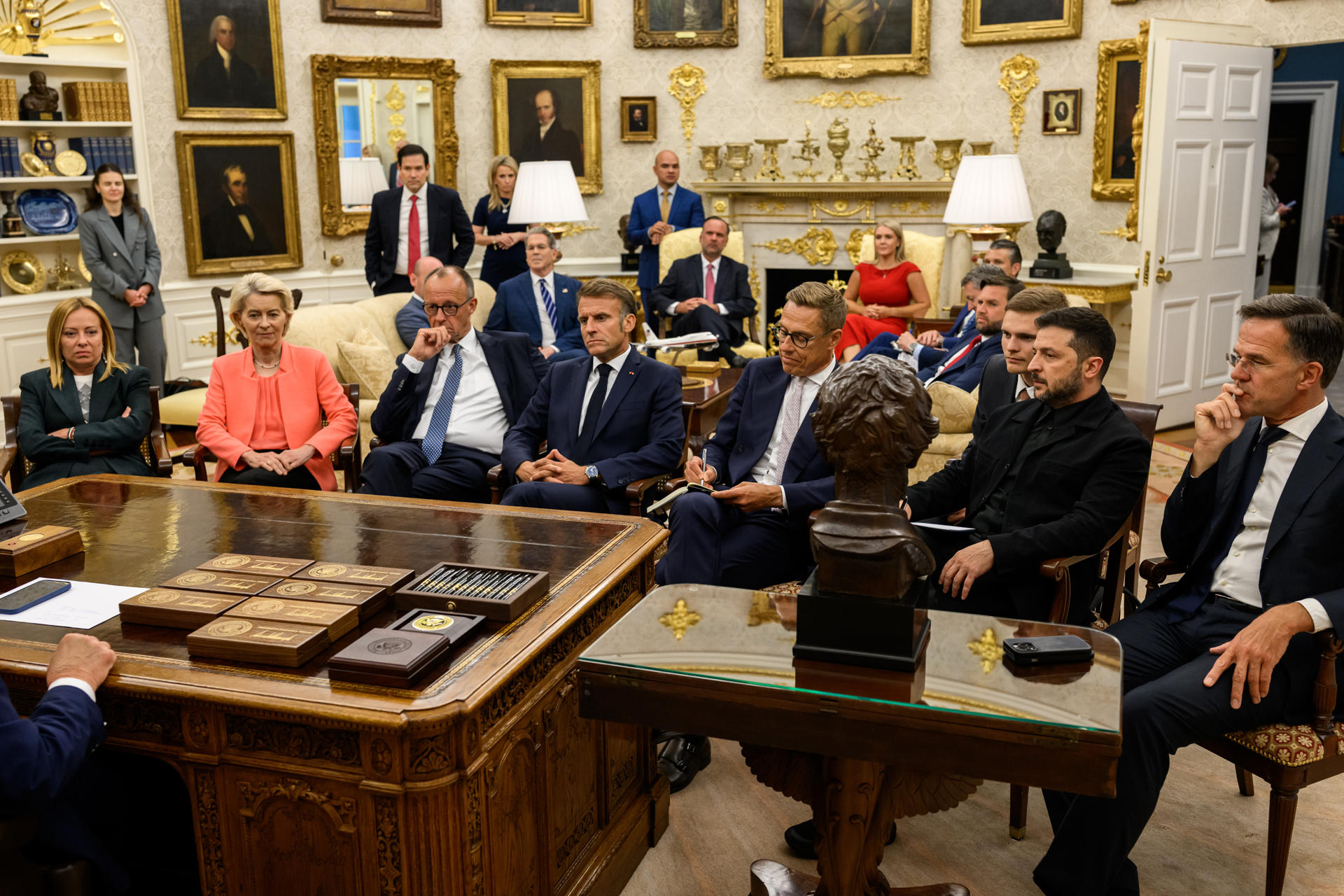 La estrategia de los líderes europeos para que Trump los escuche