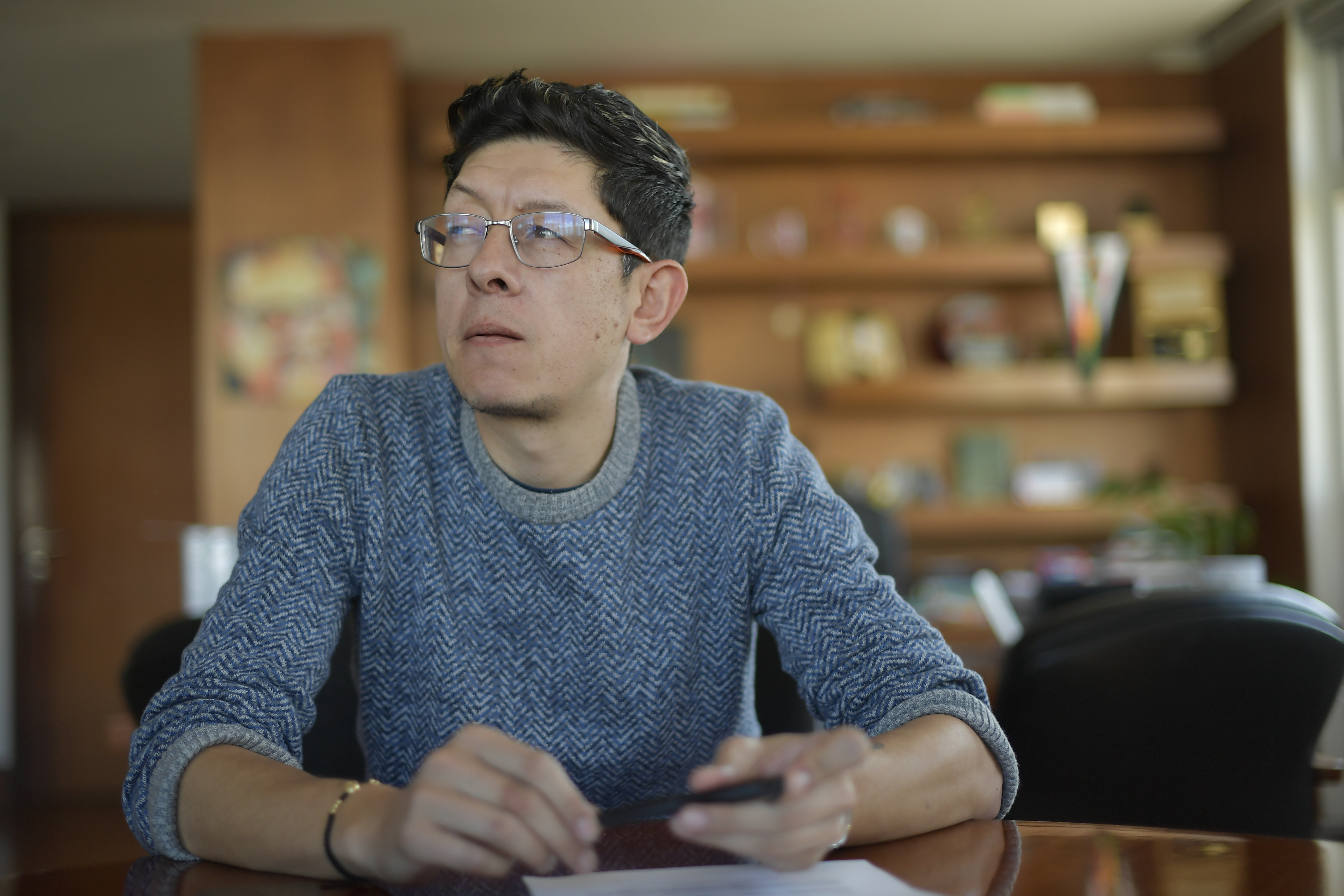 Ministro de Educación, en entrevista.