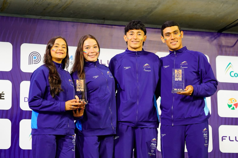 Colombia, campeona del Panam Aquatics Swimming Championships en Ibagué