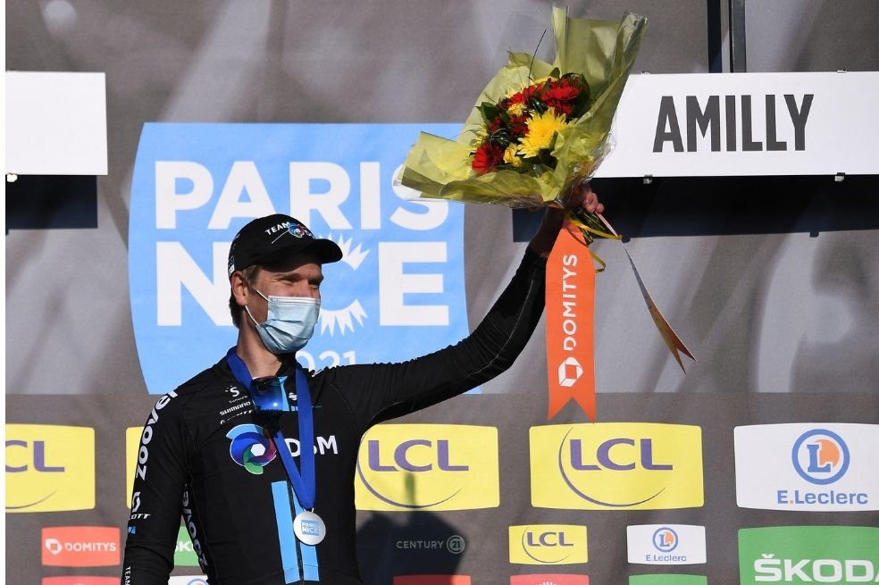 Cees Bol ganó la segunda etapa de la París-Niza en el esprint final