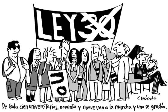 Marchas estudiantiles