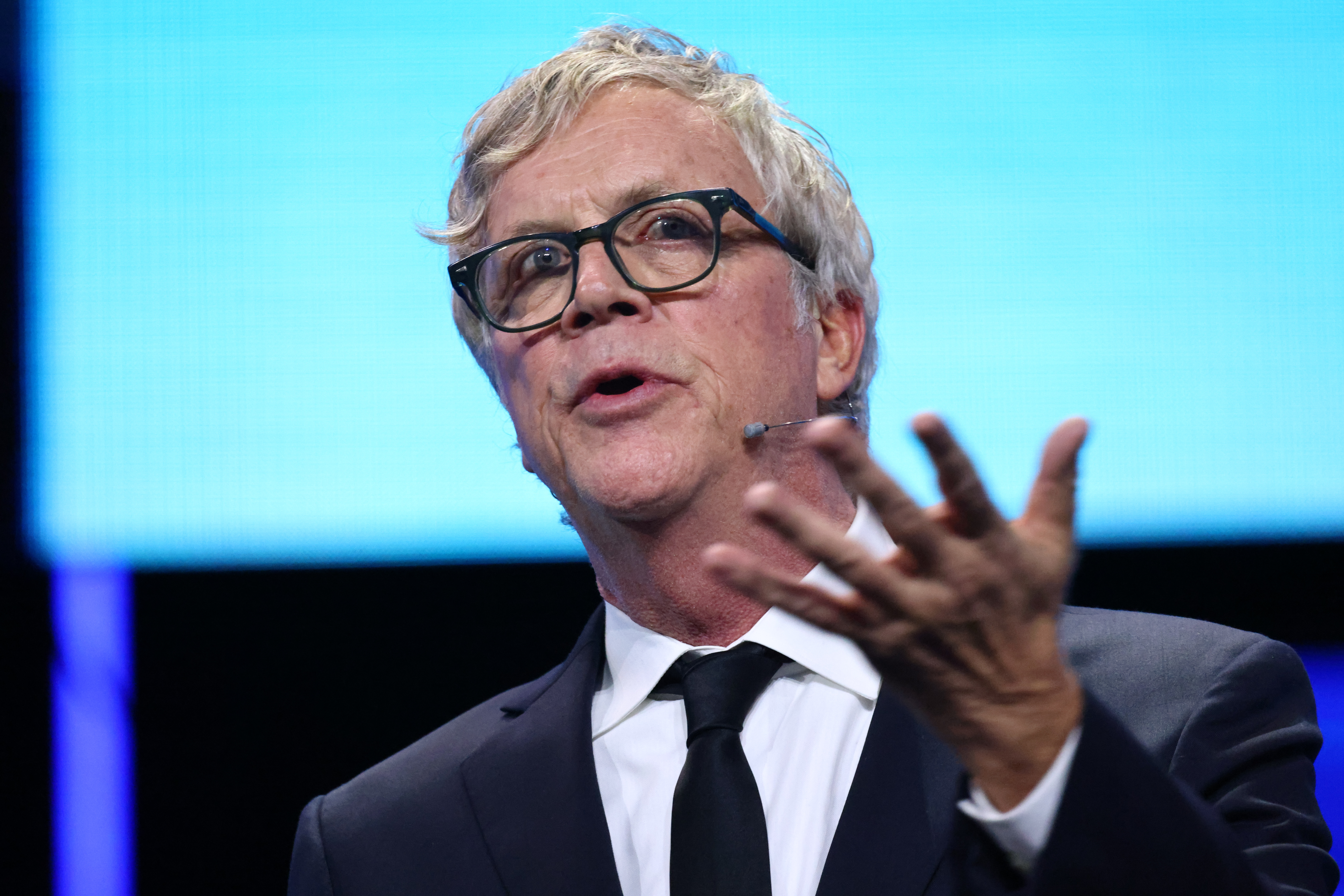 BERLIN (Germany), 13/02/2025.- International Jury President, US film director Todd Haynes speaks during the opening ceremony of the 75th Berlin International Film Festival, in Berlin, Germany, 13 February 2025. The Berlinale will run from 13 to 23 February 2025. (Cine, Alemania) EFE/EPA/HANNIBAL HANSCHKE