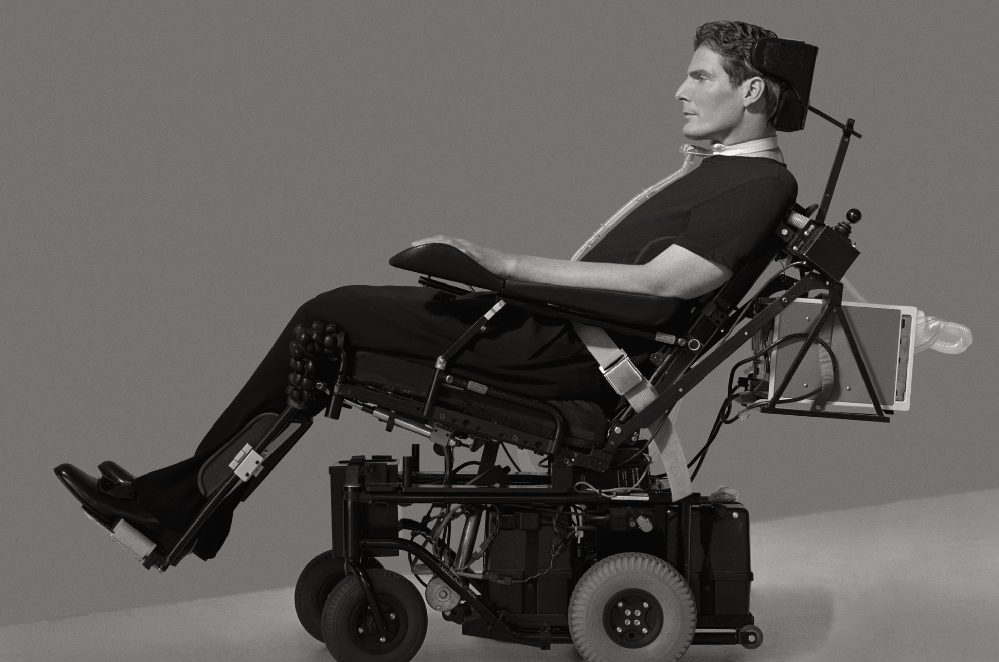 Christopher Reeve quedó paralizado a causa de un accidente en 1995.