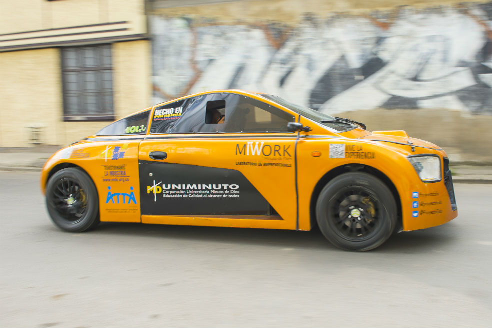 Eolo: un auto eléctrico hecho en Colombia