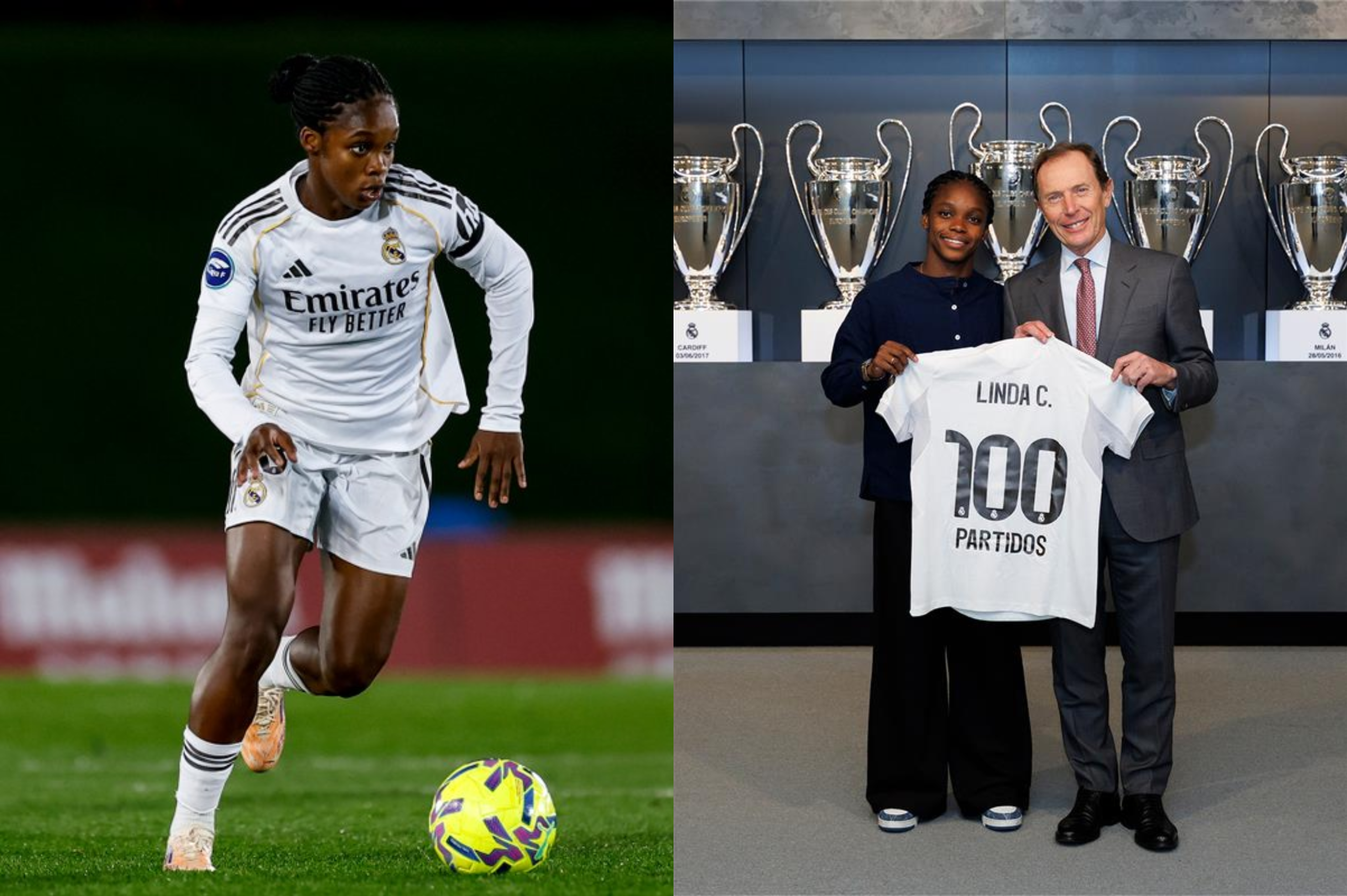 Real Madrid celebró histórico logro de Linda Caicedo: primera colombiana en conseguirlo