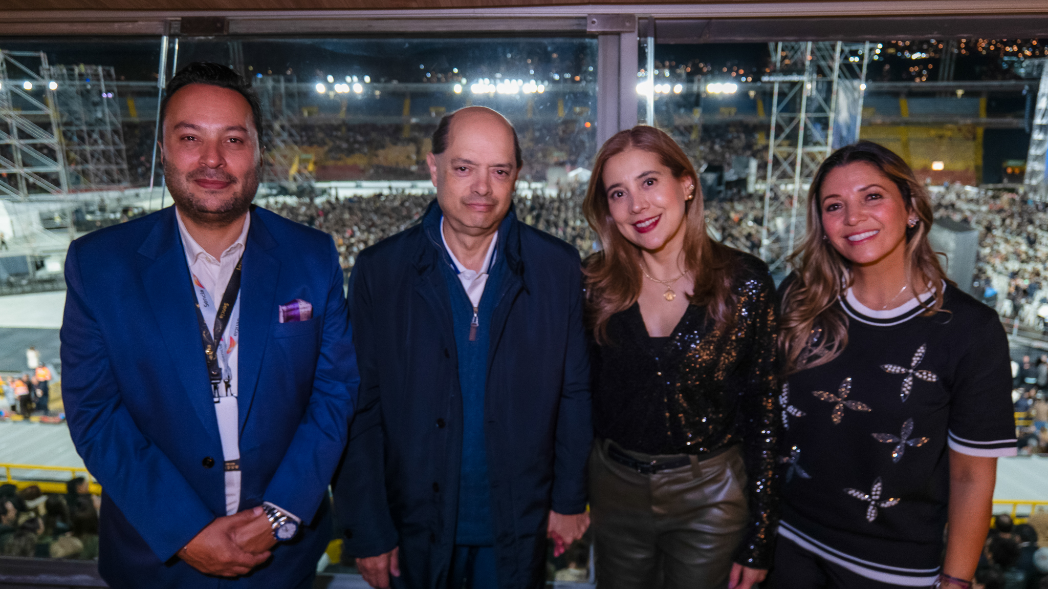 David A Charry, Enrique Vargas Lleras, Socorro Álvarez y Sofía Daza.