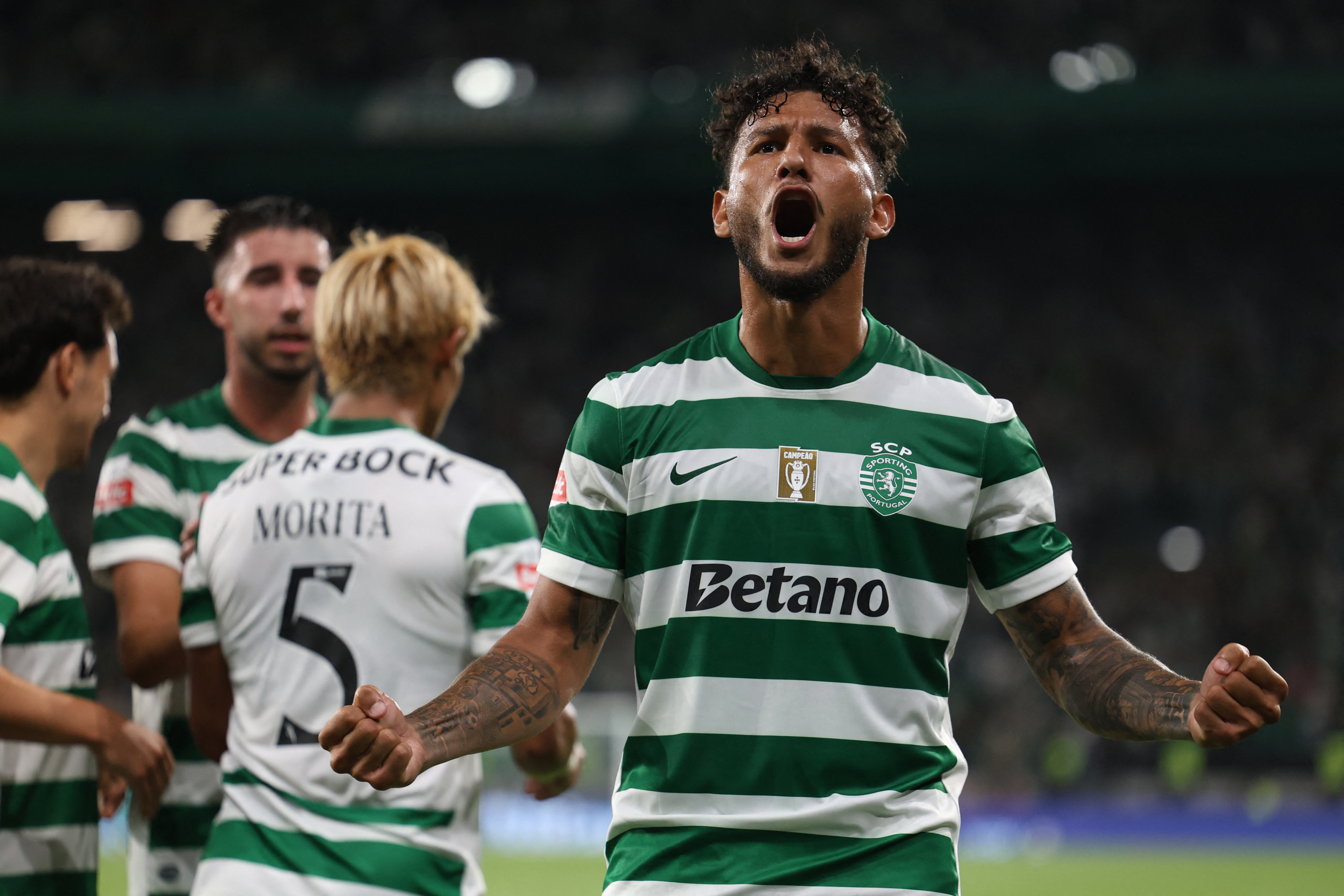 Video: Luis Javier Suárez marcó el gol de la victoria para el Sporting de Lisboa