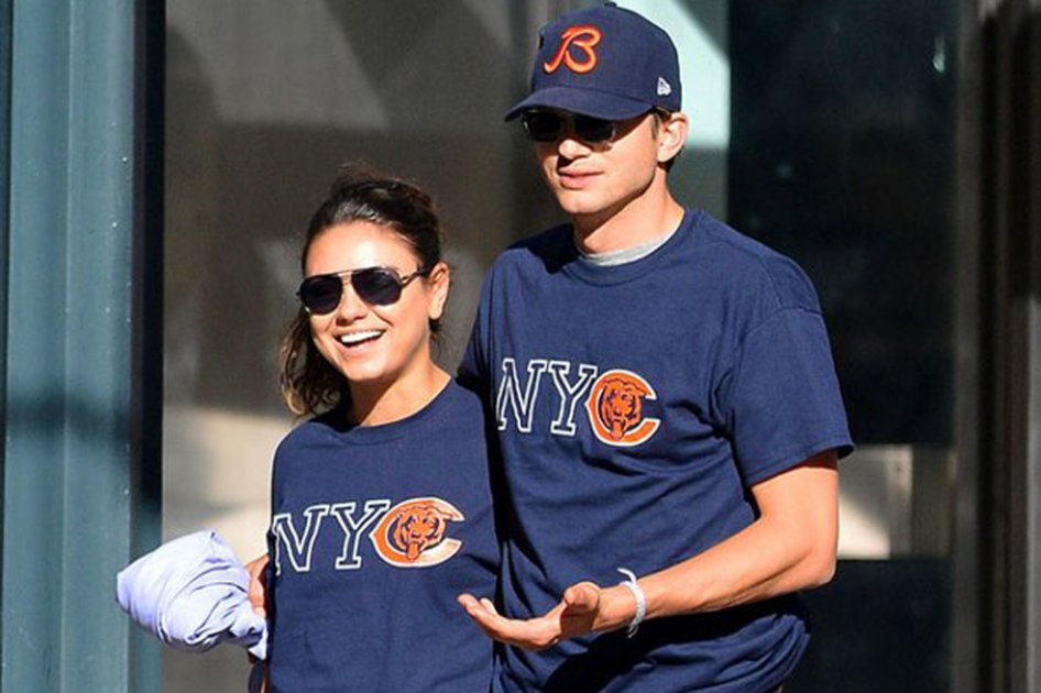 Ashton Kutcher y Mila Kunis hacen turismo en Nueva York