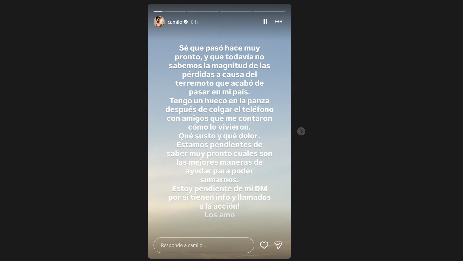 Terremoto en Colombia: Shakira, Marc Anthony y otros famosos enviaron mensajes de apoyo