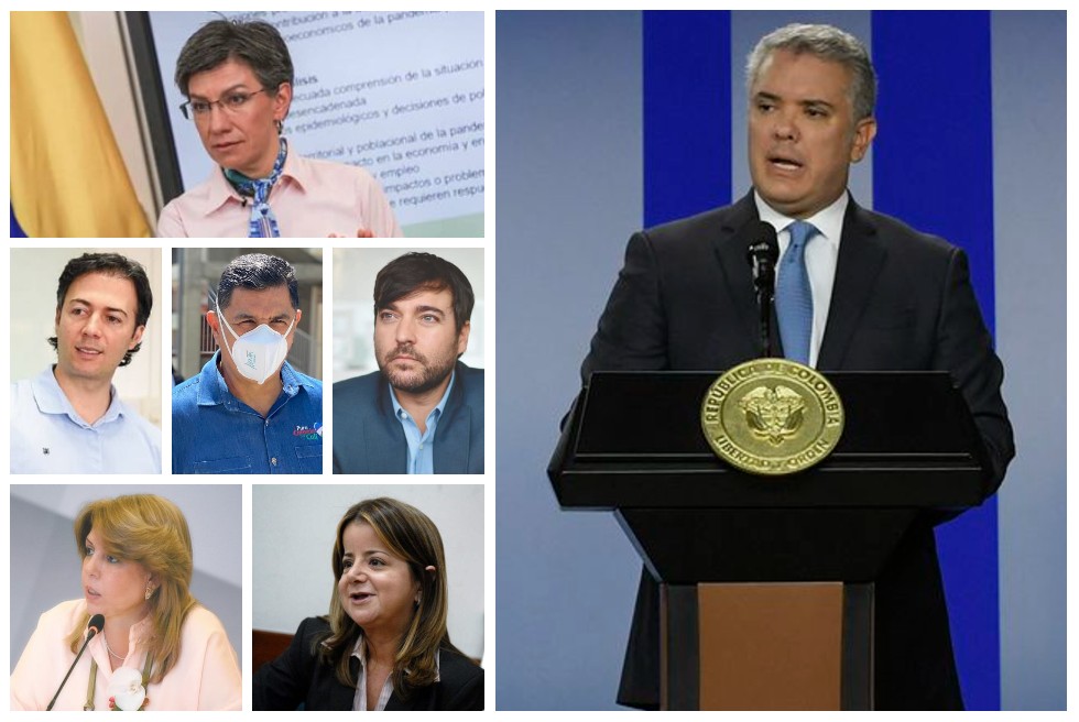 Arrancó la vacunación: ¿Cómo va la aprobación de Duque y los mandatarios regionales?