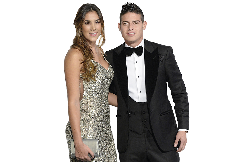 James Rodríguez y Daniela Ospina celebraron por partida doble con su hija Salomé