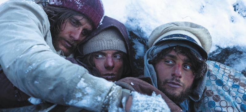 Escena de 'La sociedad de la nieve'.