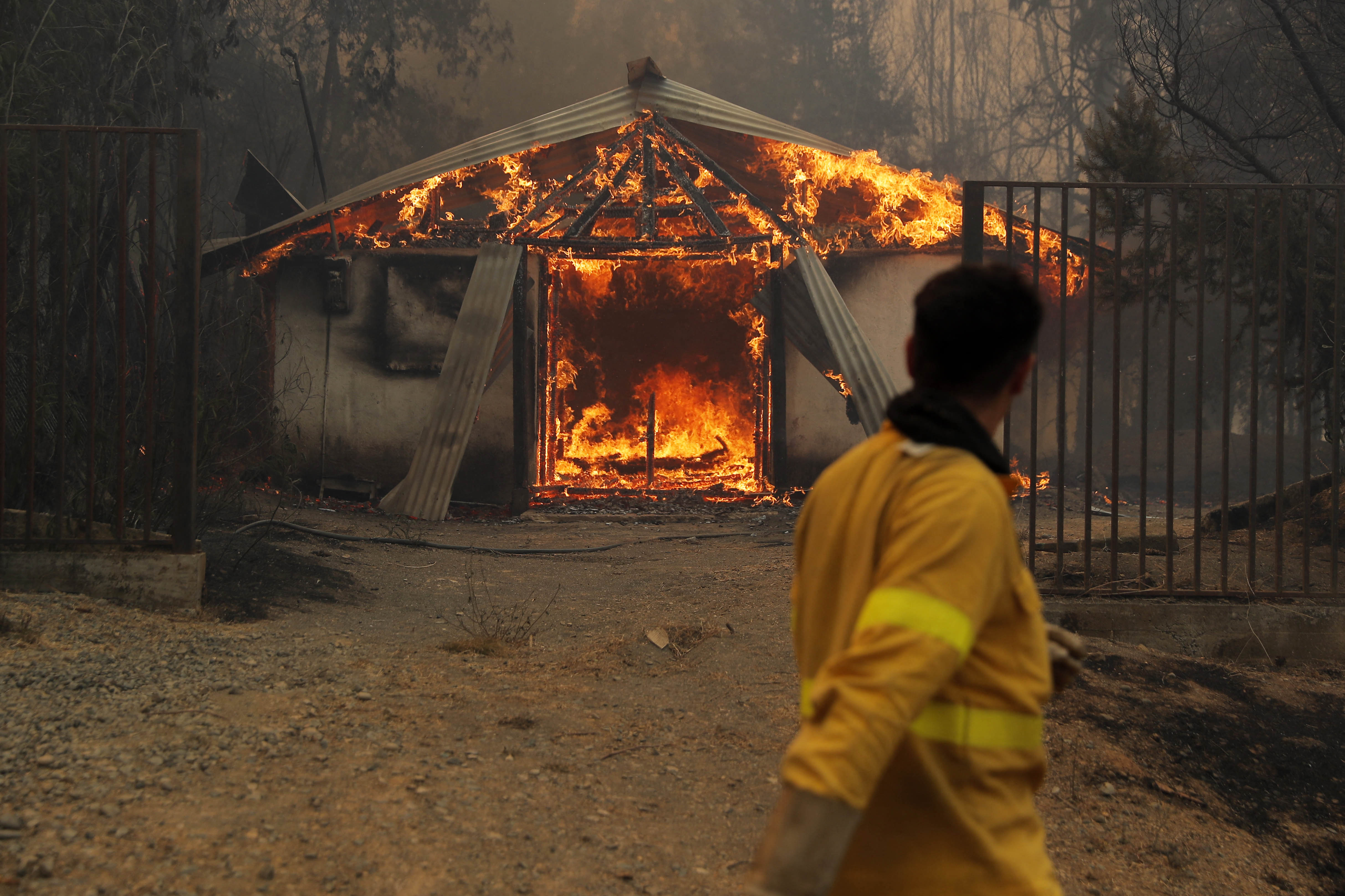 Chile - incendios forestales