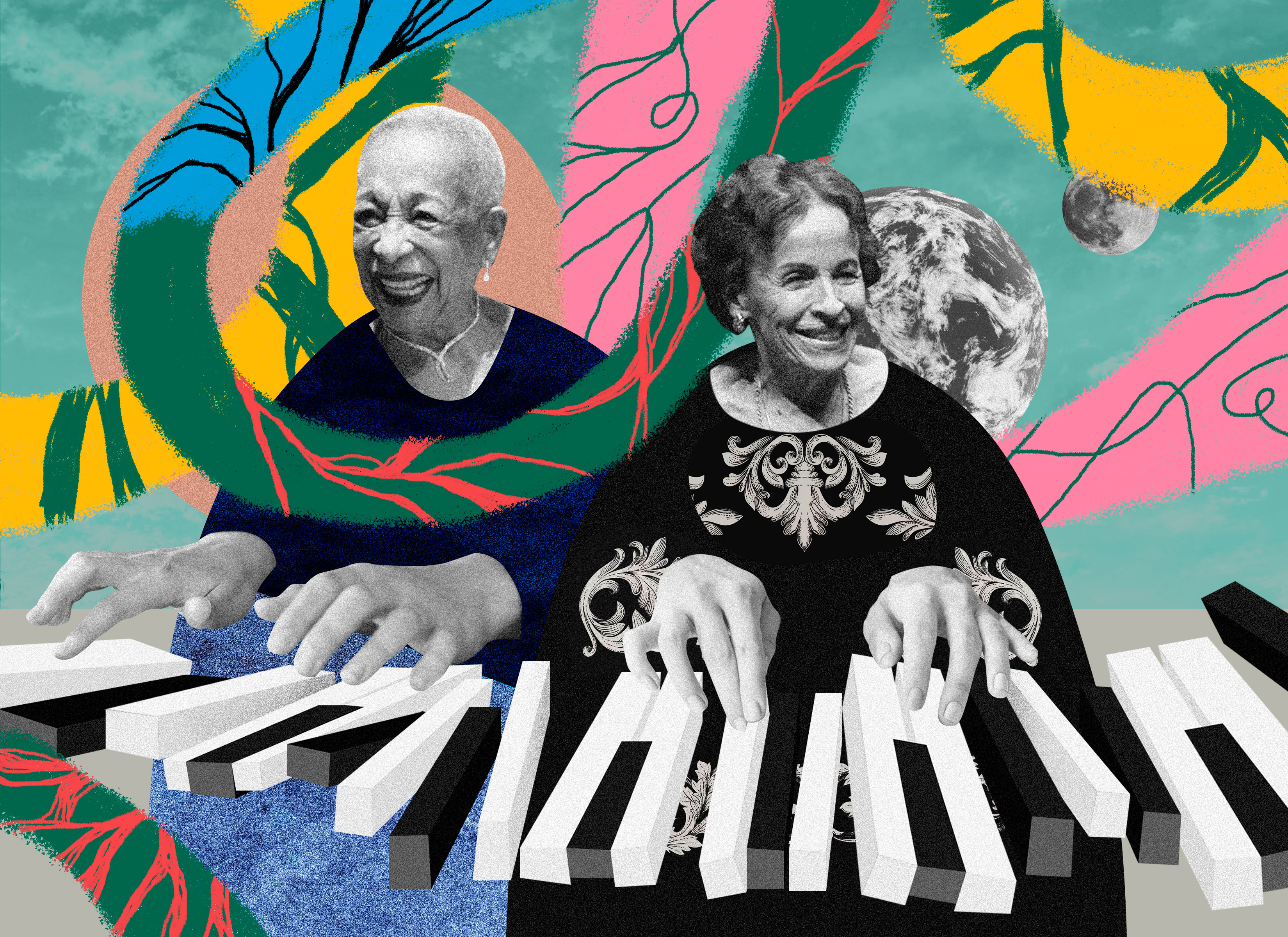 A dos pianos: Teresita Gómez contada por su amiga Blanca Uribe, y viceversa