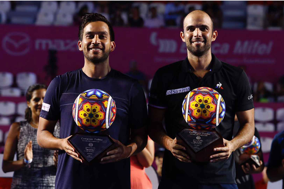 Juan Sebastián Cabal, campeón en dobles del ATP 250 de Los Cabos