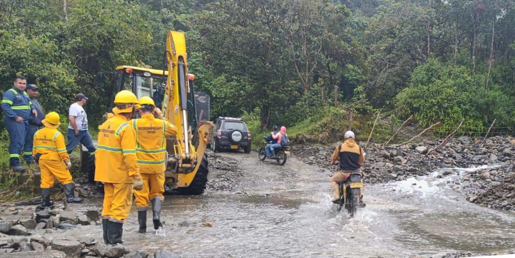 Invías activa medidas de emergencia para enfrentar lluvias y deslizamientos
