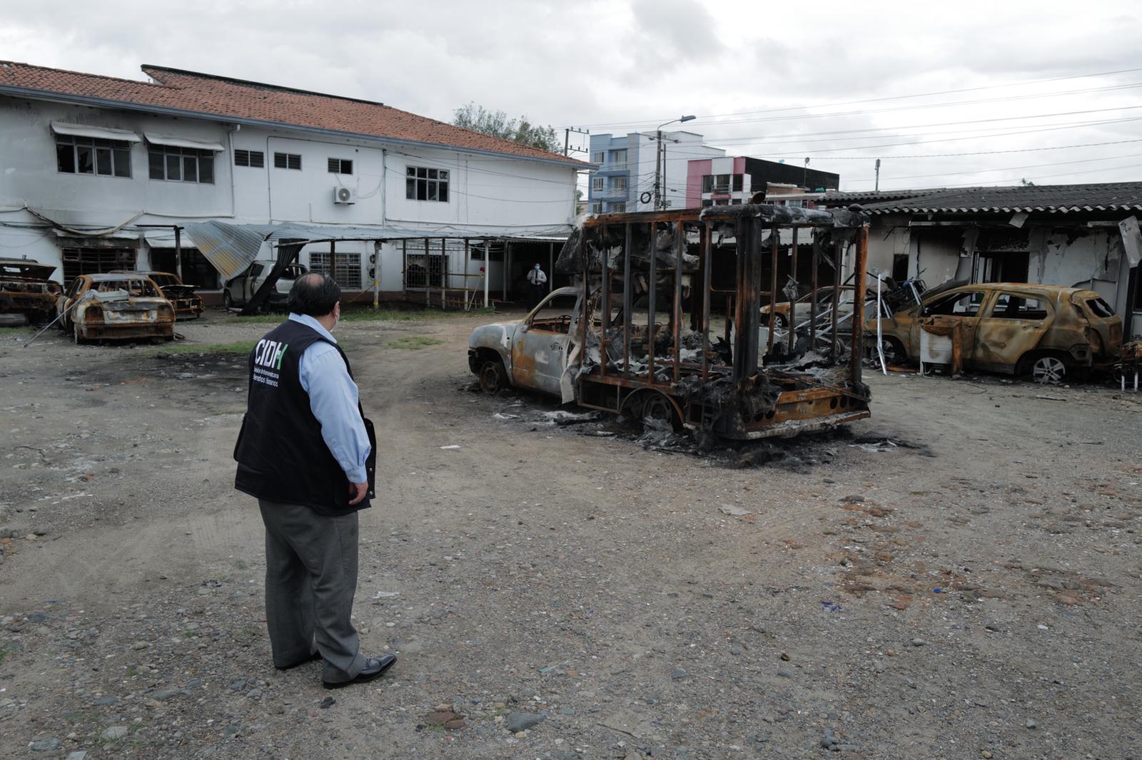 Paro nacional: fotos de los dos días de visita de CIDH a Colombia