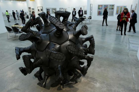 Imagen de la novena edición de la Feria Internacional de Arte de Bogotá (ArtBo).