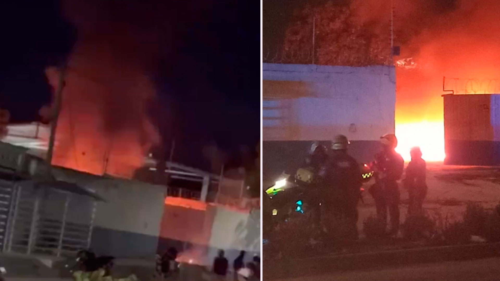 Incendian parqueadero de de carros de Air-e por cortes de energía en Magdalena