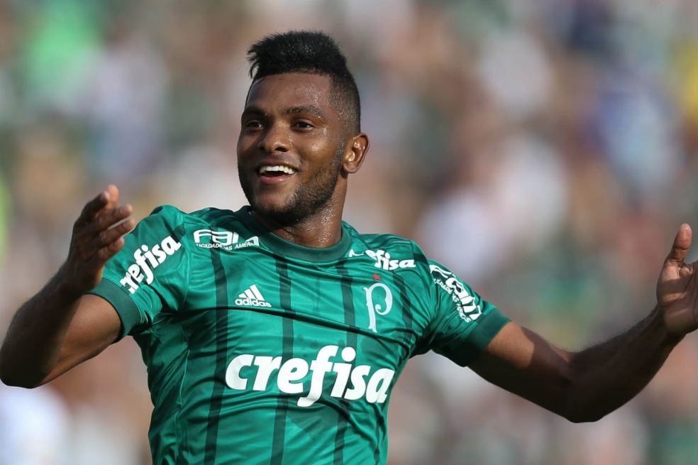 Miguel Borja respondió a las críticas con un gol en el triunfo ante Santos