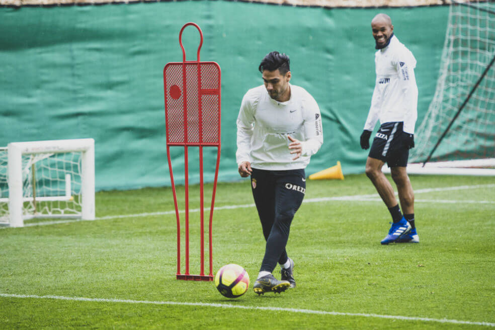 Radamel Falcao García volvió a las prácticas con Mónaco