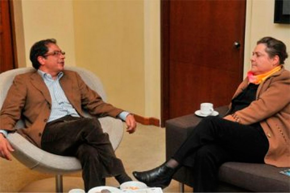 Gustavo Petro y Clara López.