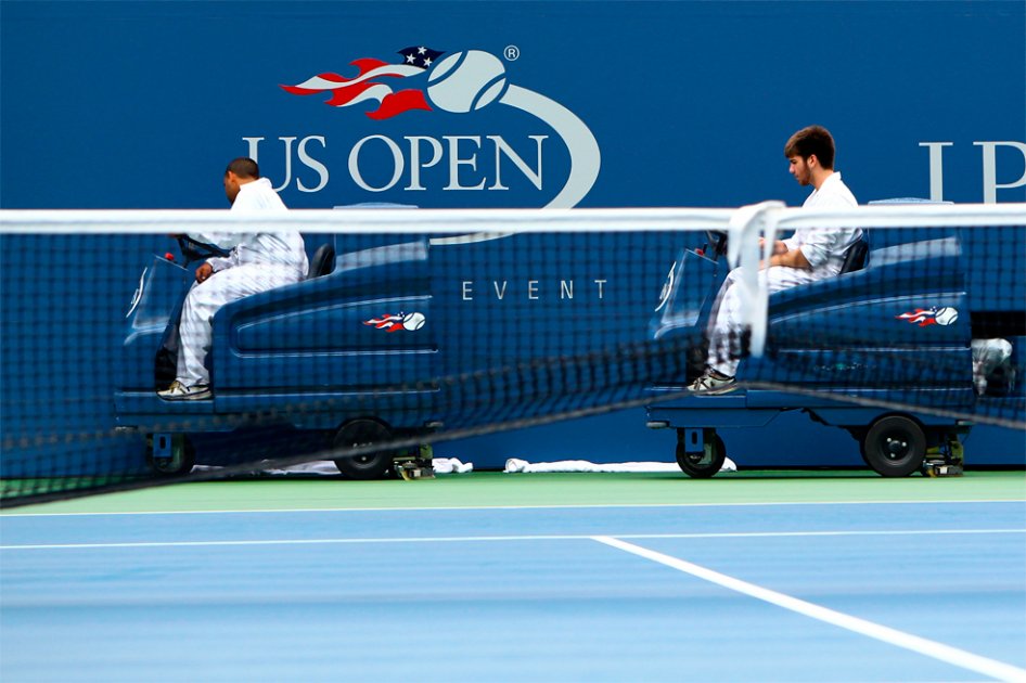 La lluvia da un respiro y arranca jornada del US Open