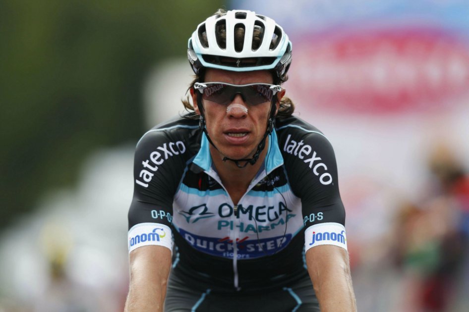 Rigoberto Urán finalizó segundo en la tercera etapa de la Vuelta a Cataluña