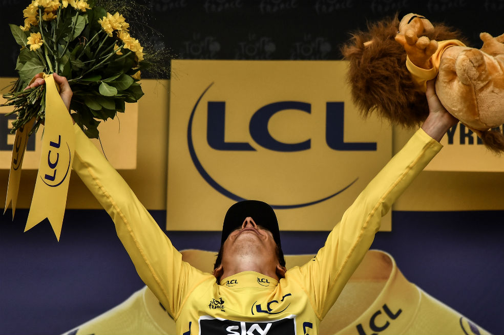 Geraint Thomas: «No puedo creerlo. Me estoy volviendo loco»