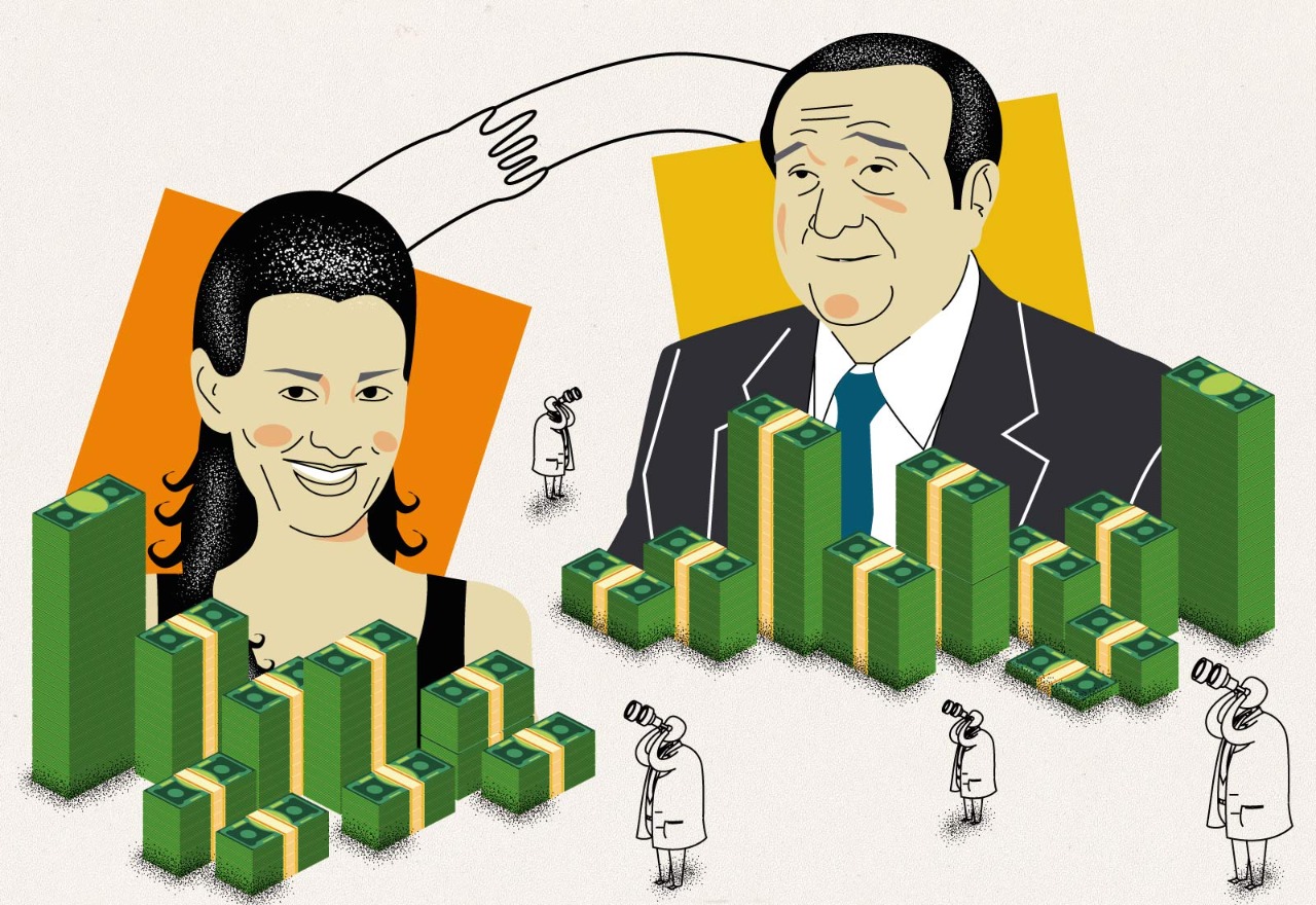 En 2016, María Clemencia Pérez y Nicolás Leoz tenían 28 cuentas bancarias de forma individual o conjunta en bancos de Paraguay.