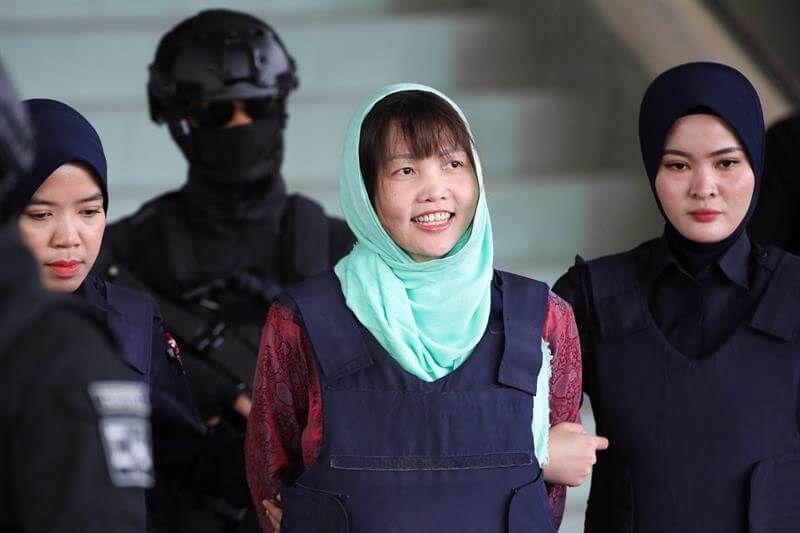 Malasia libera a la vietnamita acusada de la muerte de Kim Jong-nam