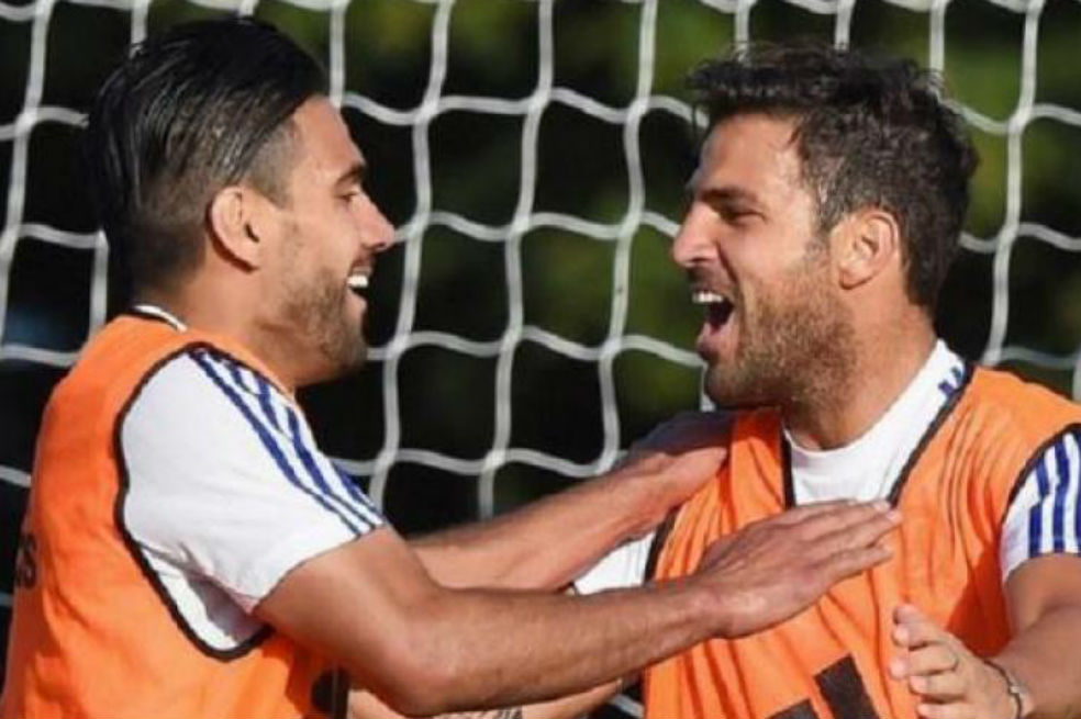 El emotivo mensaje de bienvenida de Falcao a Fábregas