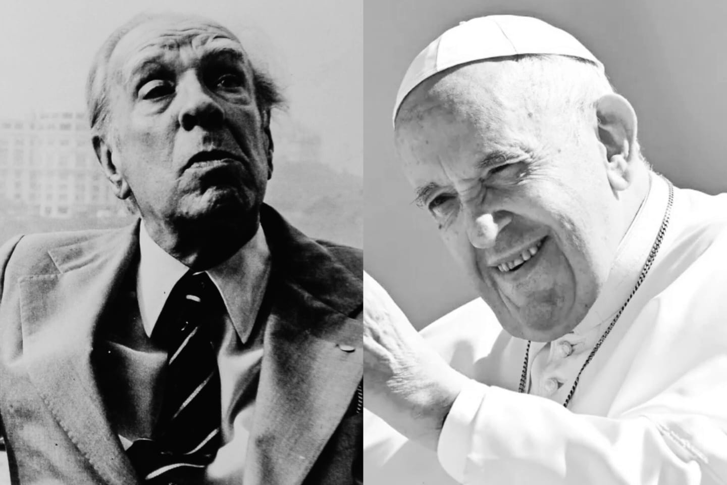 El Instituto Cervantes rescata el curioso lazo literario entre Borges y el papa Francisco