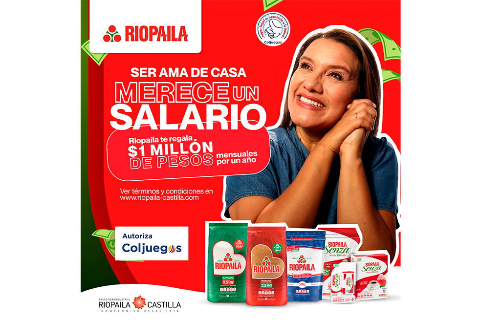Riopaila te regala un salario. Conoce cómo participar aquí
