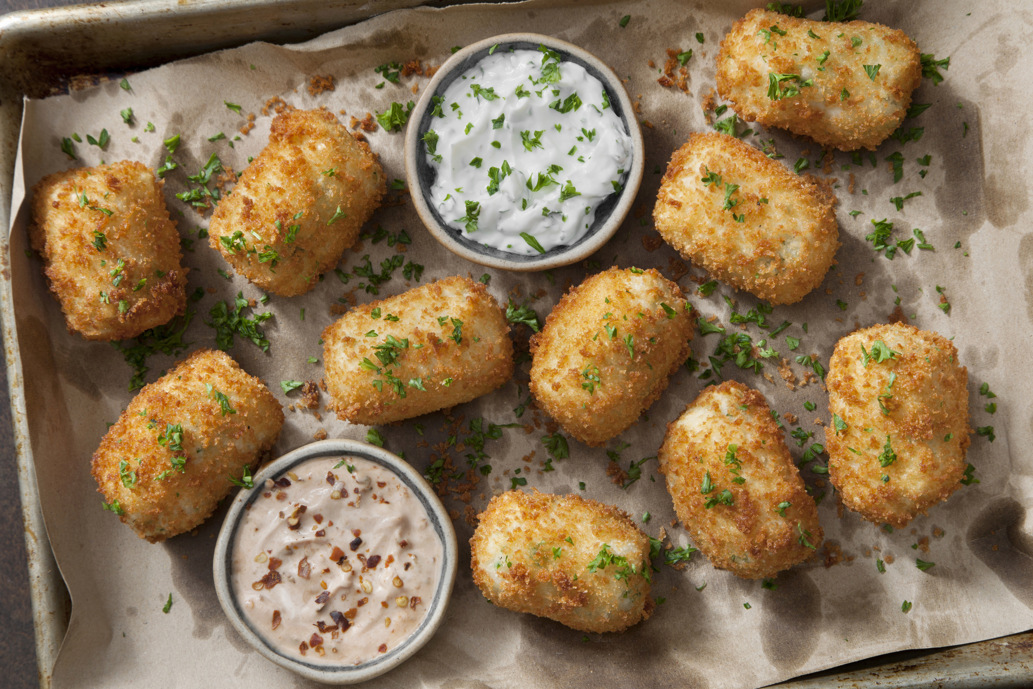 Bolitas de atún y papa, ideales para empezar el fin de semana