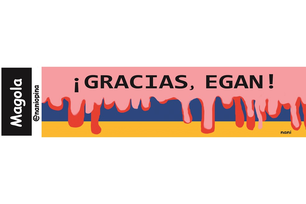Gracias, Egan