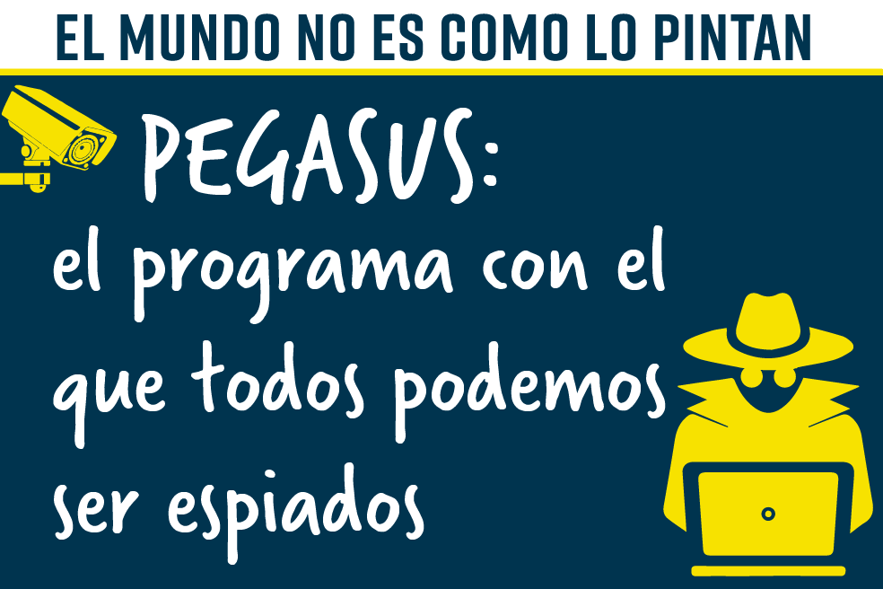Pegasus, el programa con el que todas las personas pueden ser espiadas