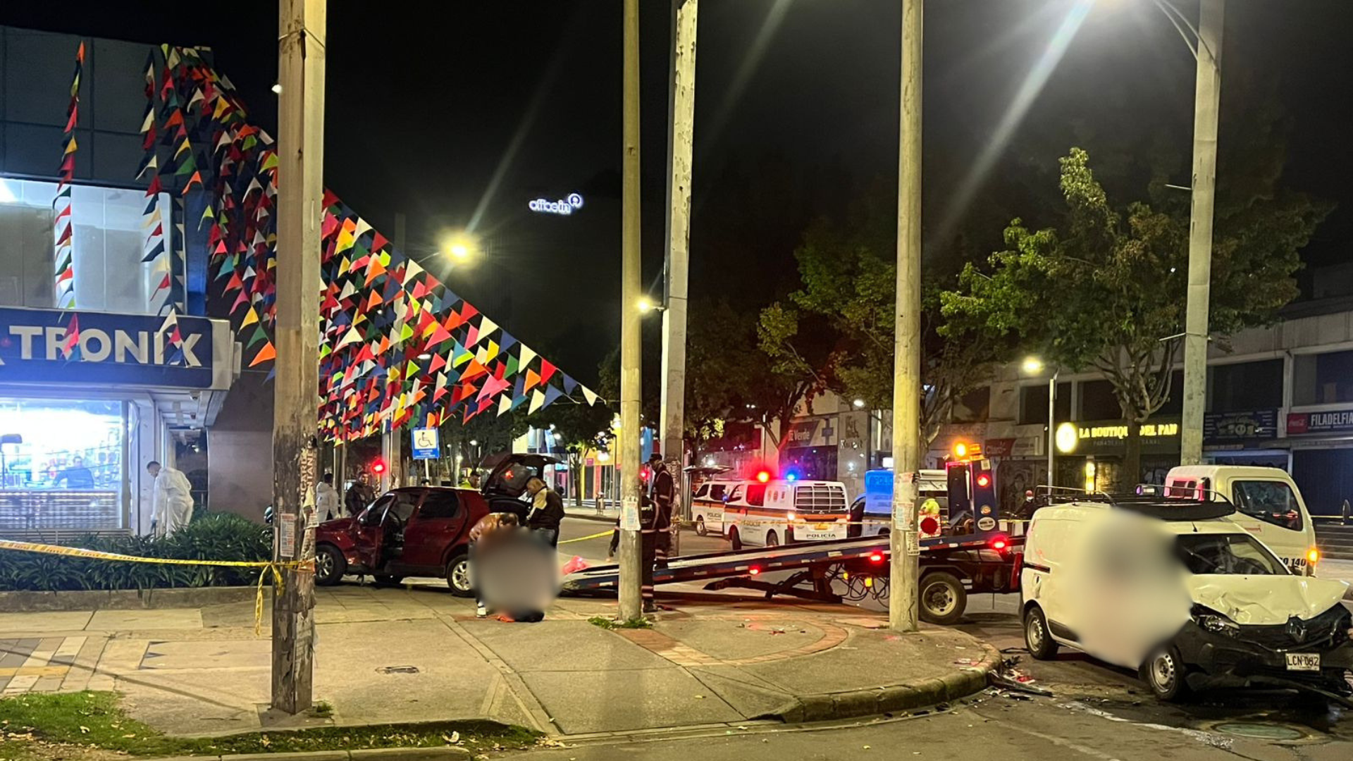 Un muerto y varios heridos dejó grave accidente al norte de Bogotá