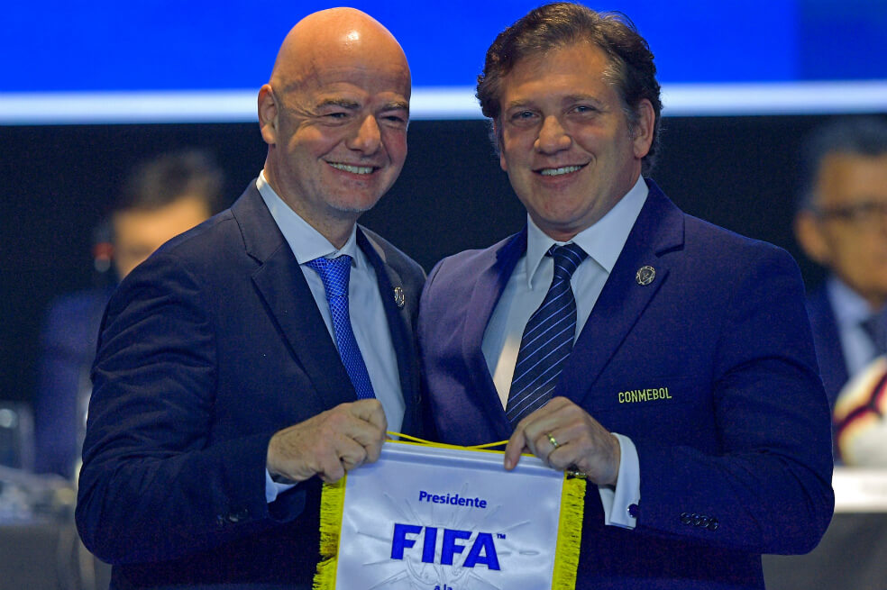 Domínguez, fiel aliado de Infantino