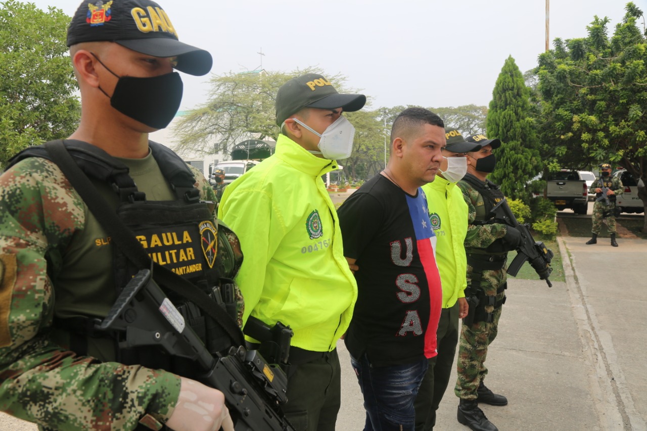 Capturan a alias Páez, cabecilla de Los Rastrojos en Norte de Santander