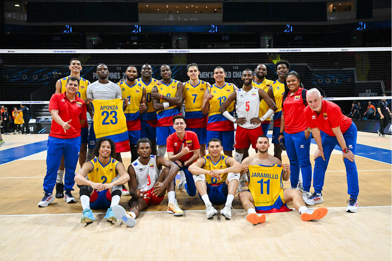 Así le fue a Colombia en el primer Mundial de Voleibol Masculino de su historia