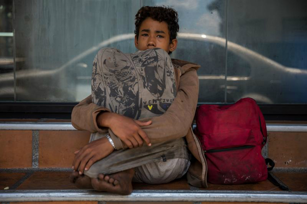 Niños abandonados aumentan en Venezuela