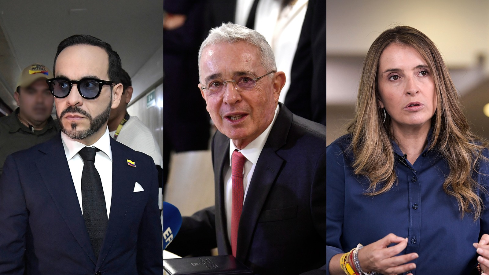 Abelardo de la Espriella y Paloma Valencia se disputan lo votos en la derecha para las elecciones de primera vuelta con Álvaro Uribe en el centro de la discusión.