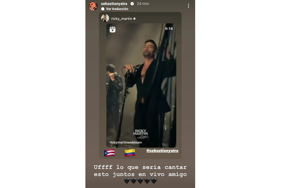 El cantante Ricky Martin se presentará en dos fechas en Bogotá: el 23 y 24 de noviembre, en el Movistar Arena.