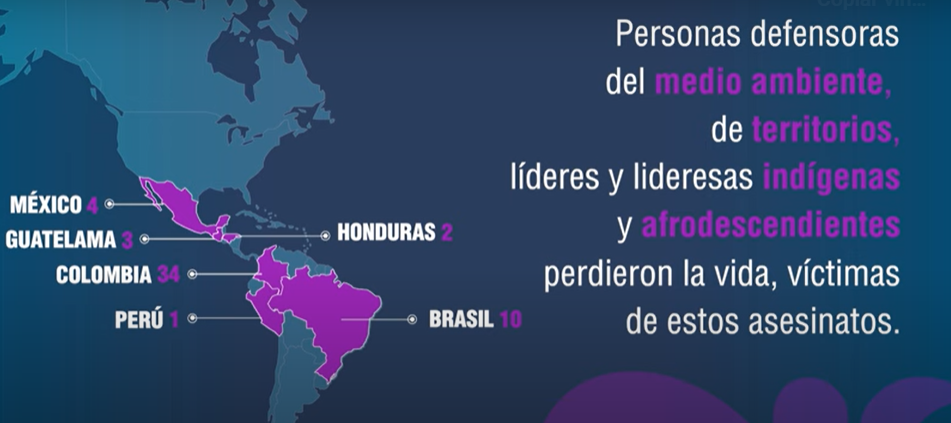 Informe de la CIDH sobre la situación de derechos humanos en la región.