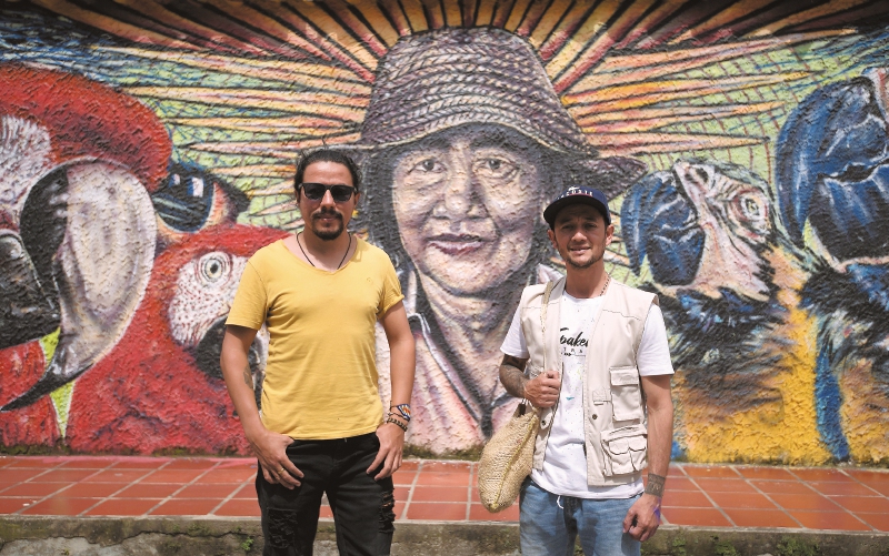 Chinácota y el acto sagrado de pintar muros