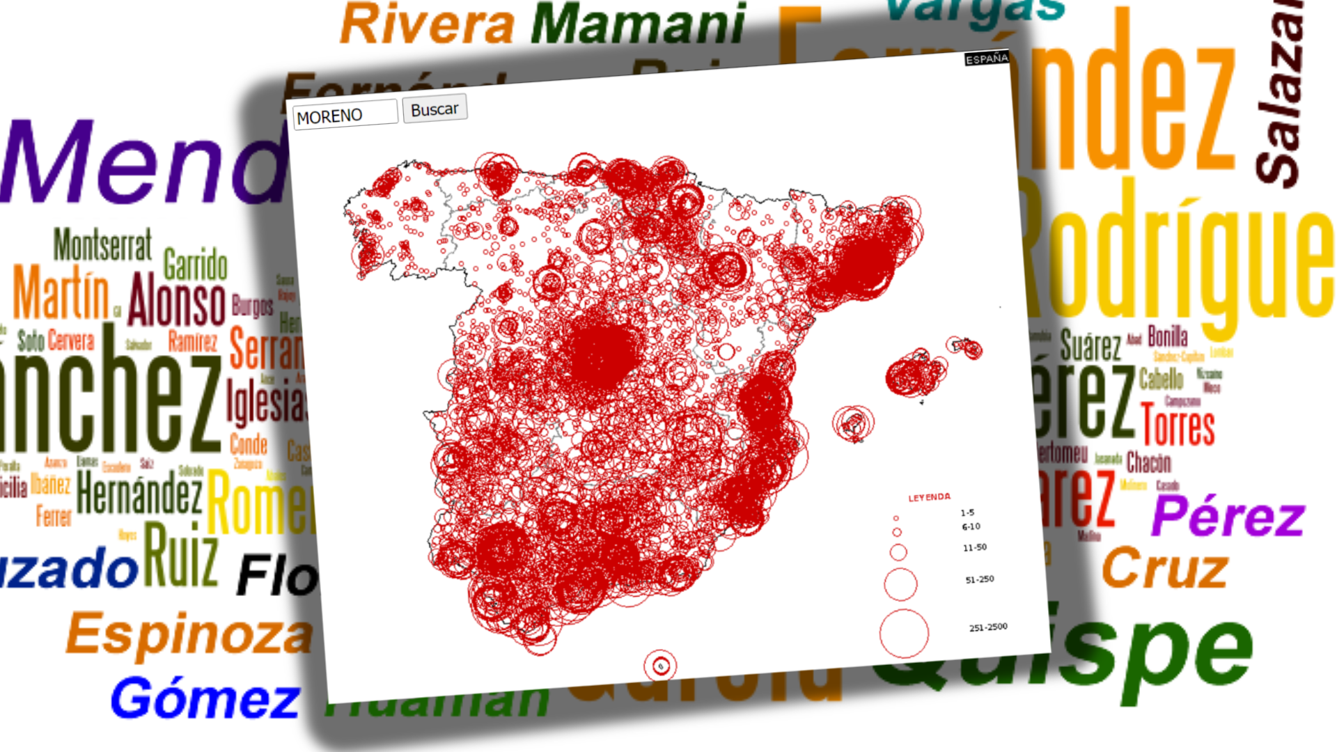 Mapa de apellidos en Colombia ¿Cómo funciona y dónde buscar el tuyo?