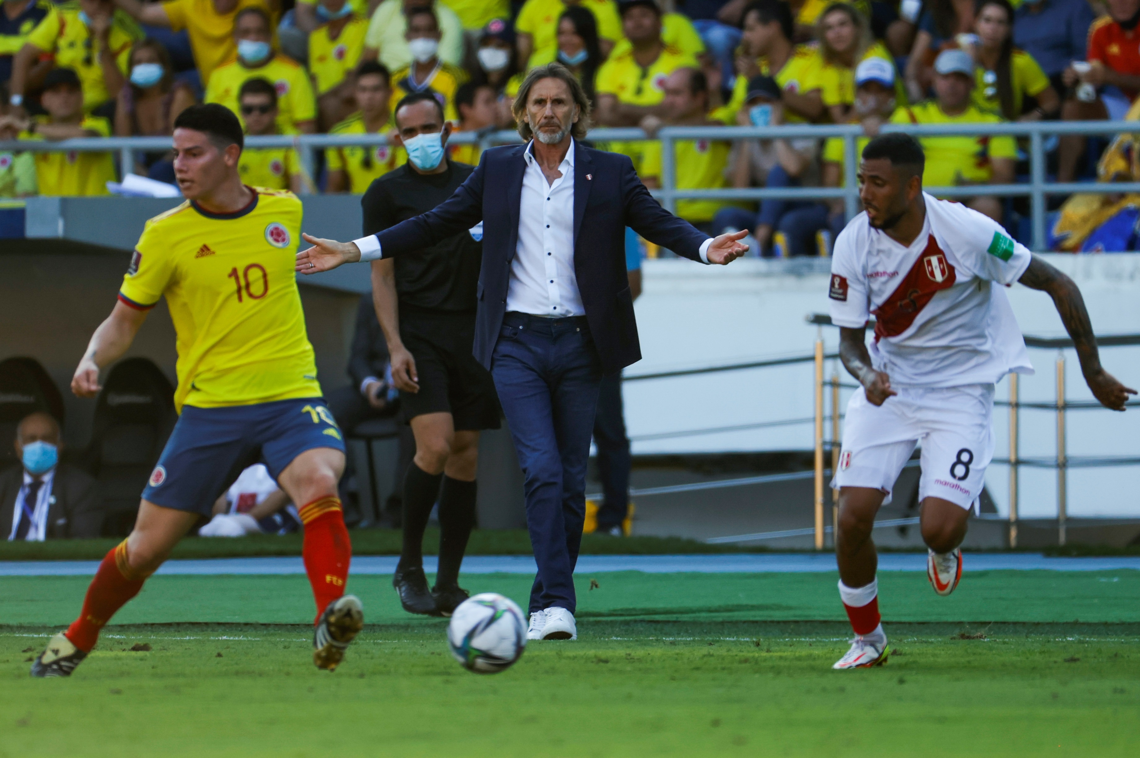Ricardo Gareca: “Logramos un triunfo importante frente a una Colombia necesitada”